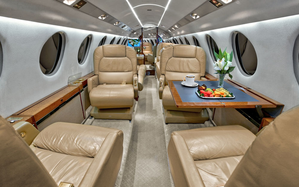 foto del velivolo Dassault Falcon 50